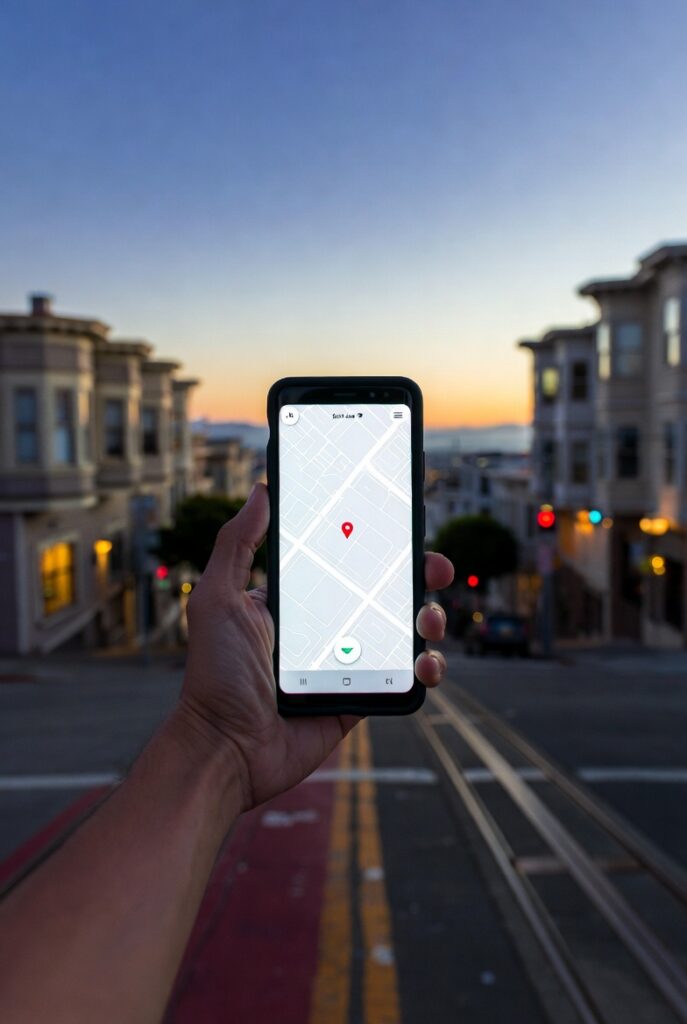 Uber or Lyft rideshare driver operating on the San Francisco platform — coverage periods determine available insurance after a rideshare accident