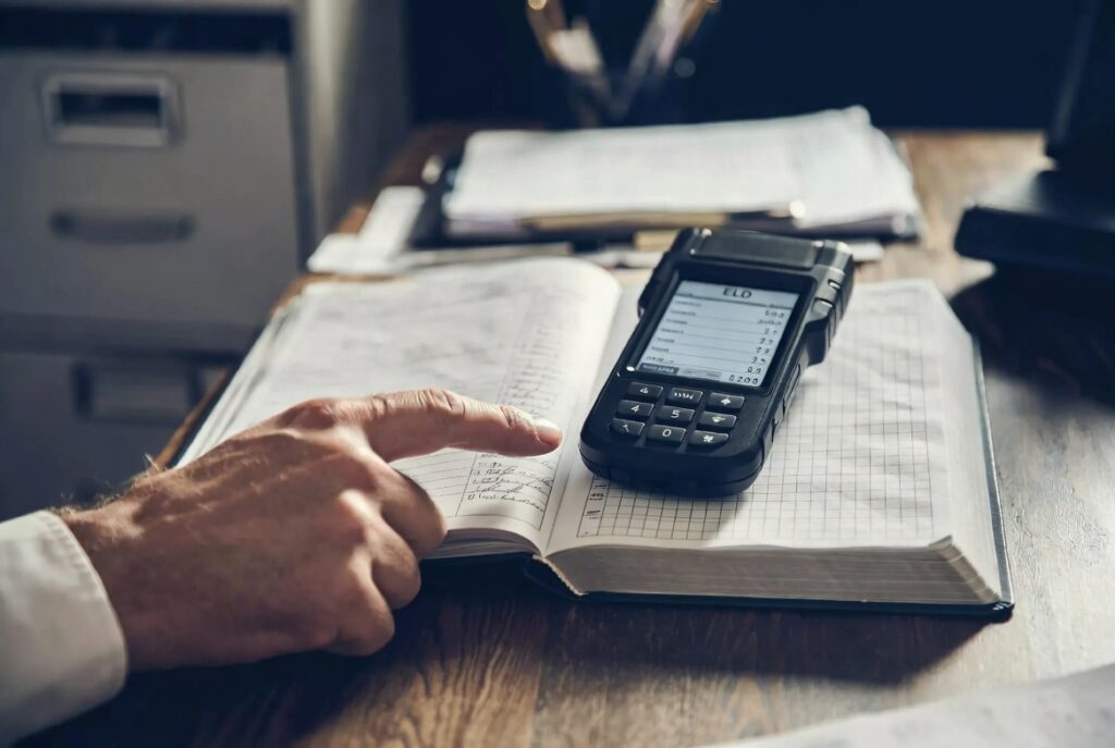 Electronic logging and maintenance records that prove fault in a truck accident case