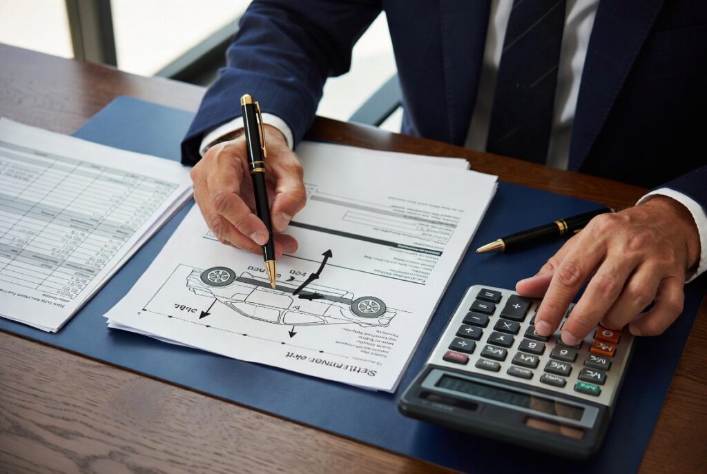 Attorney countering an insurer's comparative fault argument with a crash reconstruction