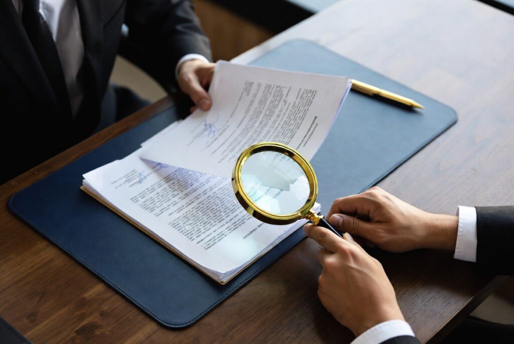 Untangling contractor and insurance documents in a delivery truck accident case