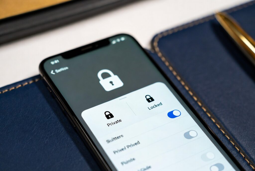 Locking down social media privacy settings after an accident to protect an injury claim