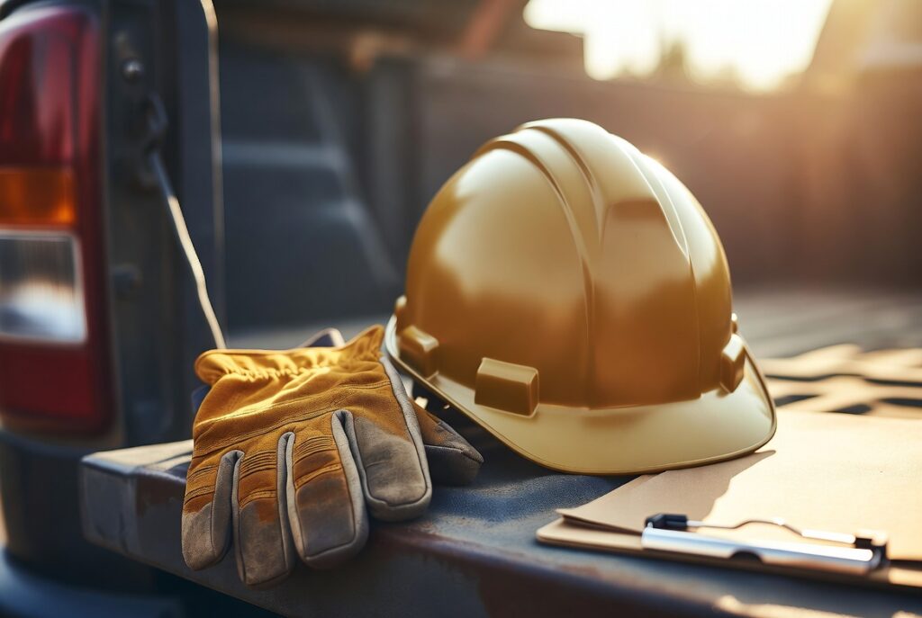 Work equipment after an on-the-job injury with a possible third-party claim